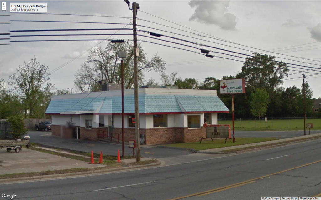Google Street View Blackshear,