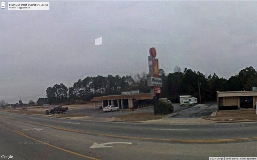 Google Street View Swainsboro,