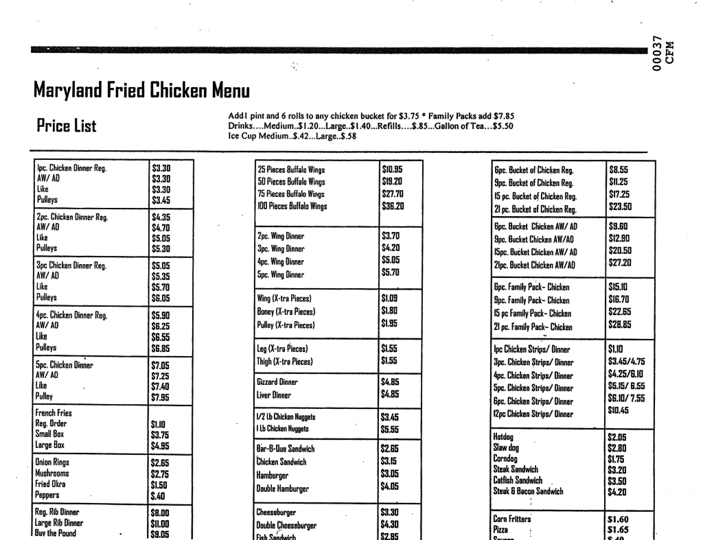 Frostproof, Florida menu Property, intangible
